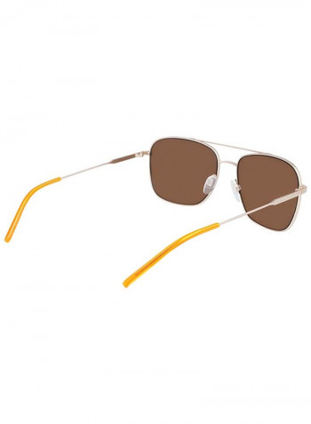 Full Rimmed Square Frame Sunglasses - Lens Size: 58 mm