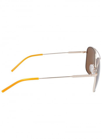 Full Rimmed Square Frame Sunglasses - Lens Size: 58 mm