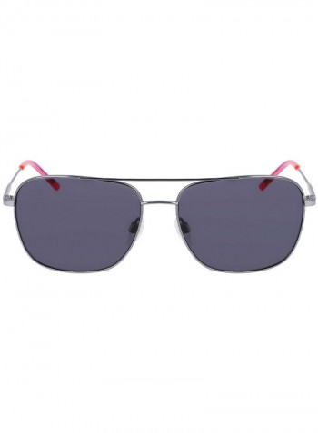 Full Rimmed Square Frame Sunglasses - Lens Size: 58 mm