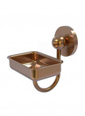 Wall Mounted Soap Dish Brown