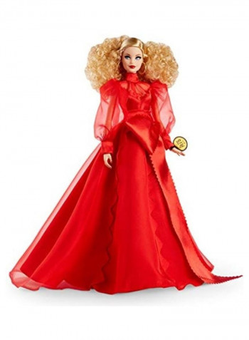 Collector 75th Anniversary Doll 4x14inch
