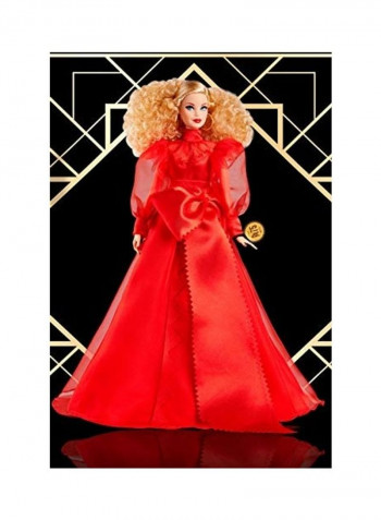 Collector 75th Anniversary Doll 4x14inch