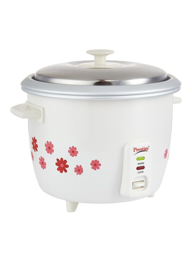 Electric Rice Cooker With Cooking Pans 1.8 l 700 W PRWO 1.8-2 White/Silver/Red
