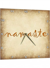 Namaste Wall Clock Multicolour 10x10inch