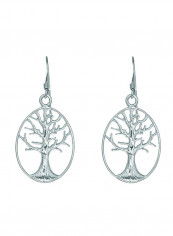 925 Sterling Silver Tree Of Life Drop Earrings With Rhodium Finish reviews 925 Sterling Silver Tree Of Life Drop Earrings With Rhodium Finish