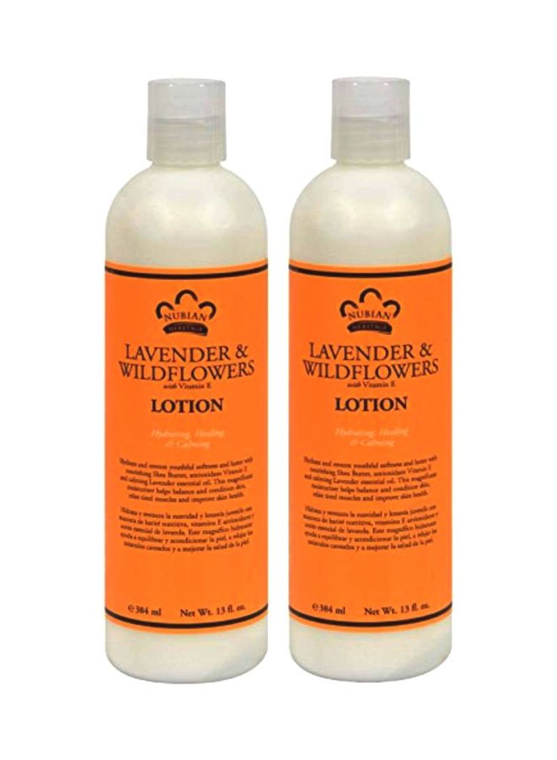 2-Piece Lavender And Wildflowers Lotion With Vitamin E 13ounce