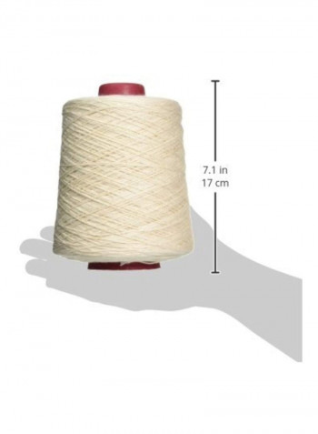 Carpet Warp Cone White 7.1inch