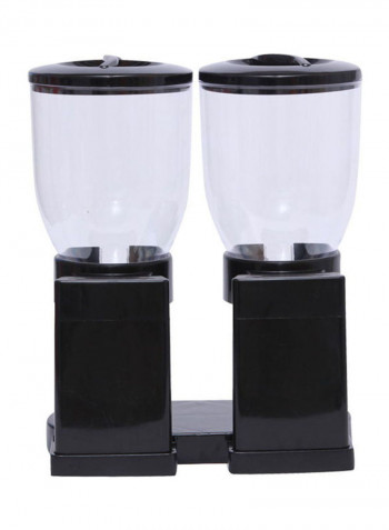 Dry Food Dispenser Black/Silver 2L