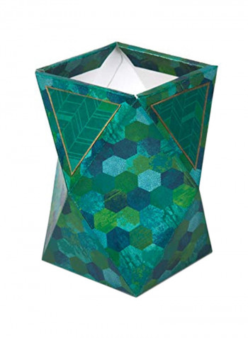 Pineapple Shape Geometric Holder Green/Blue