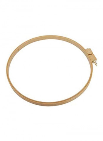 Plastic No-Slip Quilting Hoop Beige