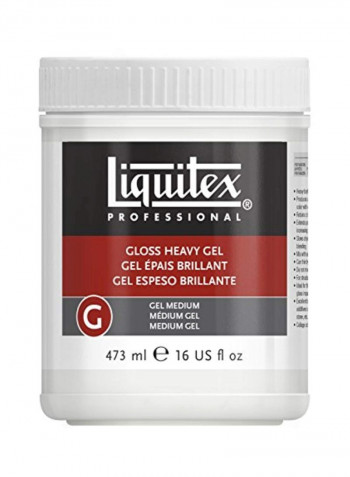 Professional Gloss Heavy Gel White