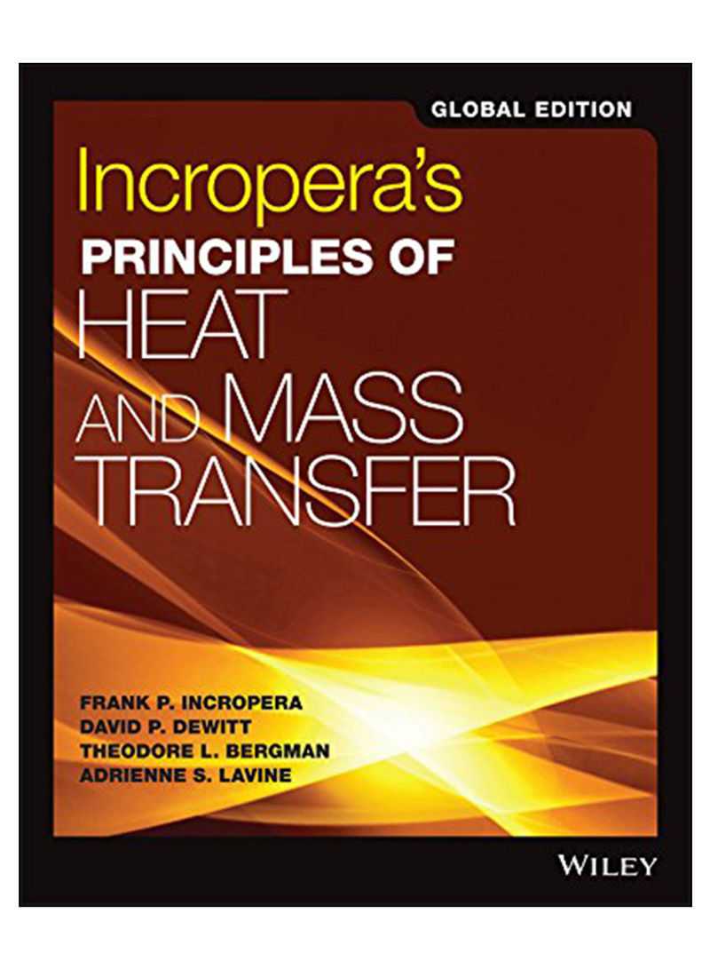 Incropera'S Principles Of Heat And Mass Transfer Paperback