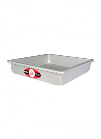 Square Cake Pan Silver 12 x 12 x 2inch