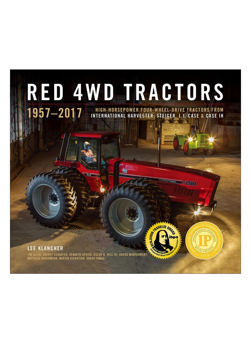 Red 4Wd Tractors Hardcover