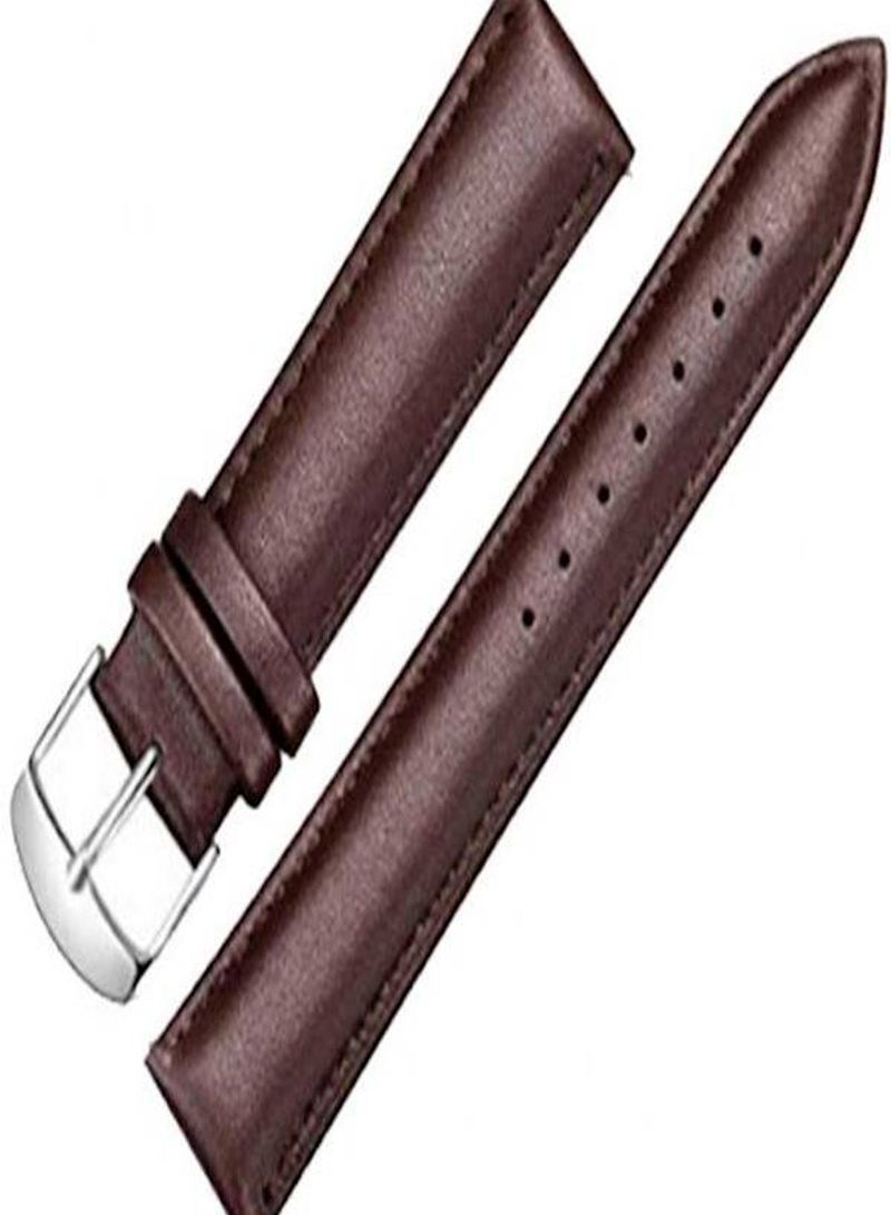 Asus Zenwatch 2 Wi501Q, Wi502Q Premium Leather Smart Watch Band Strap Dark Brown