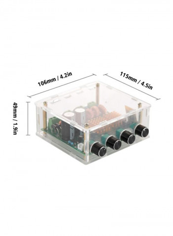 Power Amplifier Board DE6834 Green/Gold/Black