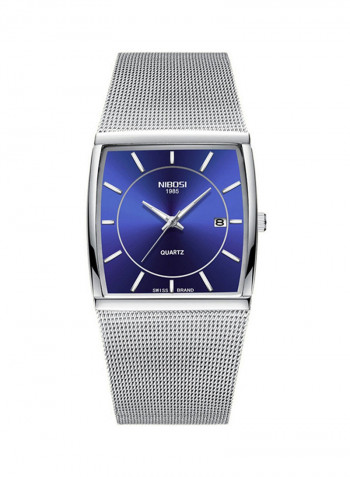 Men's Stainless Steel Waterproof Analog Watch NNSB03707778