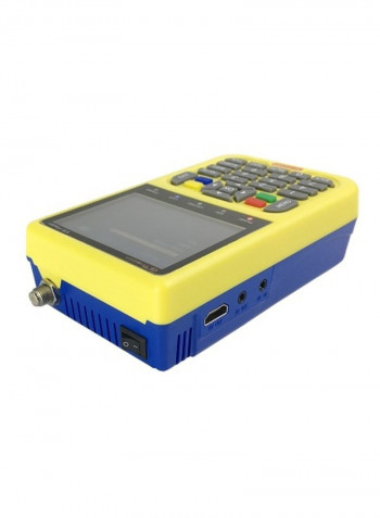 TV Signal Finder Meter V2899EU Yellow/Blue/Black