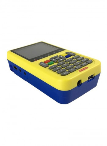 TV Signal Finder Meter V2899EU Yellow/Blue/Black
