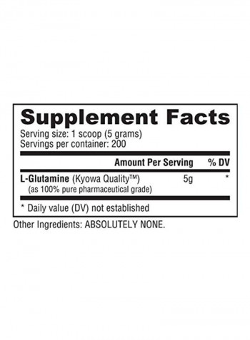 L-Glutamine Powder Dietary Supplement