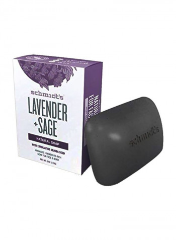 Lavender+Sage Natural Soap 142g