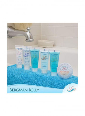 Shampoo And Conditioner Set With Round Soap Bar