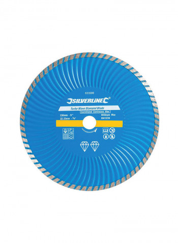 Tile Cutting Diamond Blade Blue 230 x 22.23millimeter
