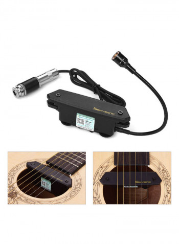 Guitar Active Soundhole Pickup Set With Volume Controls