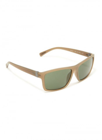Men's Rectangular Sunglasses - Lens Size: 56 mm