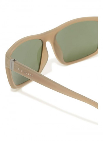 Men's Rectangular Sunglasses - Lens Size: 56 mm