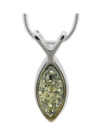 Fish With Genuine Natural Baltic Chain