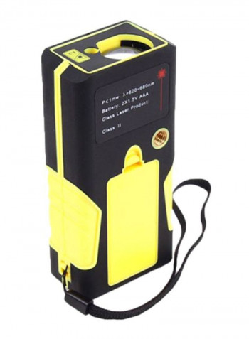Handheld Laser Distance Measure Tool Yellow/Black