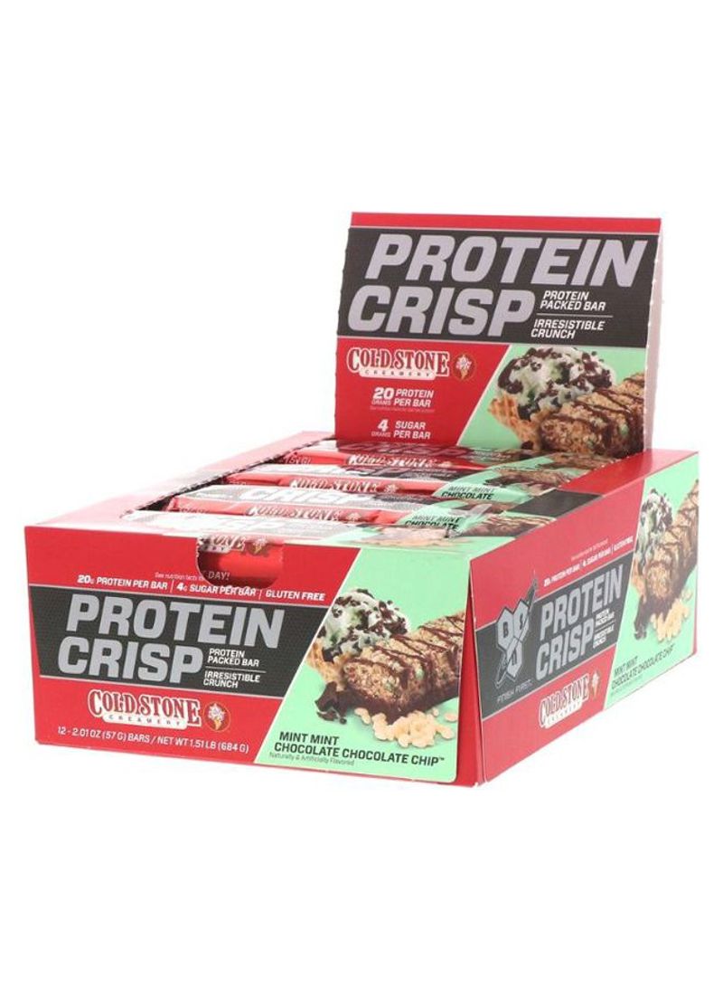 Mint Chocolate Chip Protein Crisp - 12 Bar