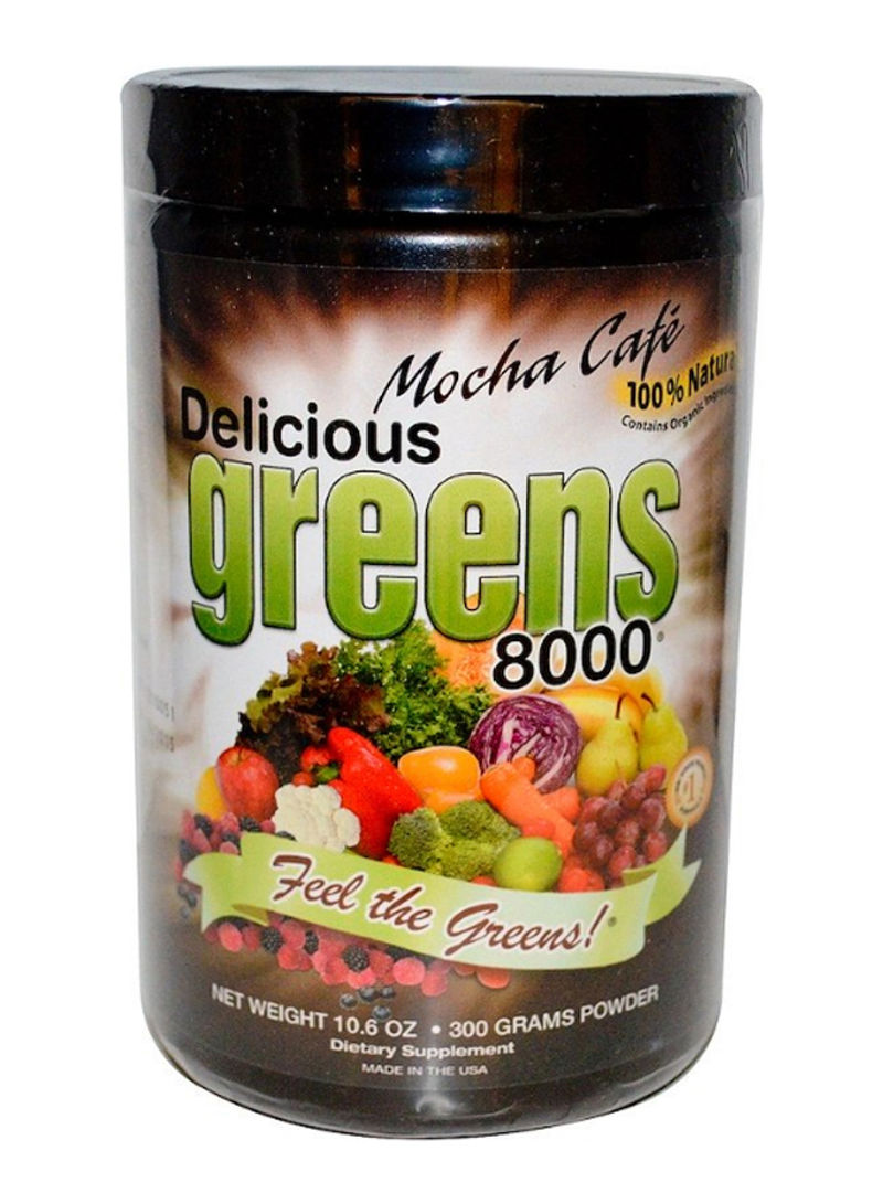 Delicious Greens 8000 Mocha Cafe Powder