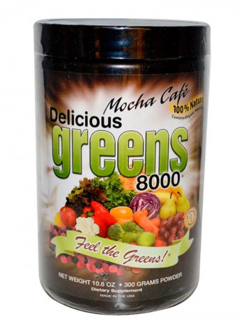 Delicious Greens 8000 Mocha Cafe Powder