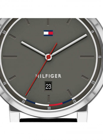 Men's Leather Analog Wrist Watch 1791735