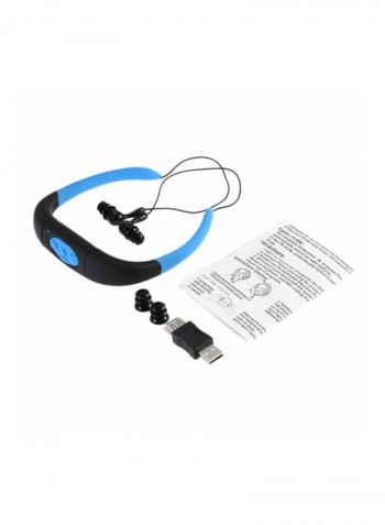 Sport Wireless MP3 Player V1800BL Black/Blue