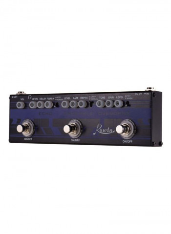 3-in-1 Guitar Multi Effects Pedal