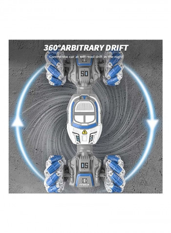 Transformable Double-Sided RC Stunt Car With 3 Battery