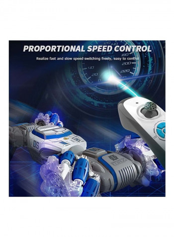 Transformable Double-Sided RC Stunt Car With 3 Battery
