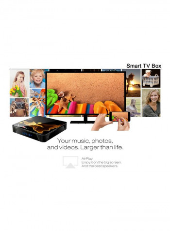 Smart Android Set Top Box X99 MAX+ Black/Yellow