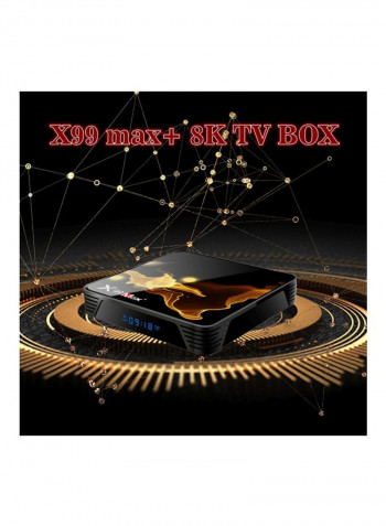 Smart Android Set Top Box X99 MAX+ Black/Yellow