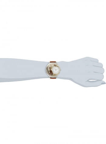 Kids' Casual Leather Quartz Analog Wrist Watch U-0510002