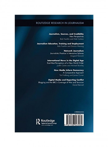 Digital Media And Reporting Conflict Paperback