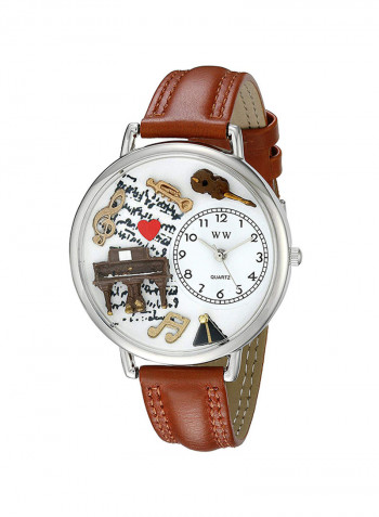 Kids' Casual Leather Quartz Analog Wrist Watch U-0510007