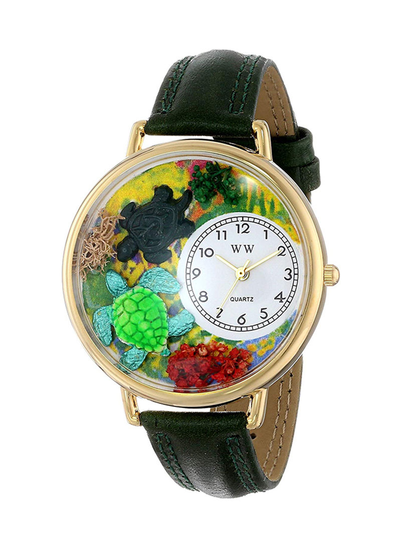 Kids' Casual Leather Quartz Analog Wrist Watch G-0140003