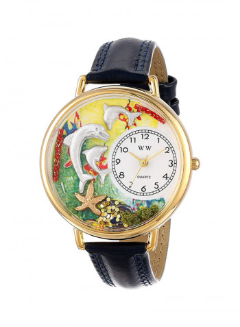 Kids' Casual Leather Quartz Analog Wrist Watch G-0140004