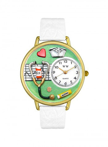 Kids' Casual Leather Quartz Analog Wrist Watch G-0620041