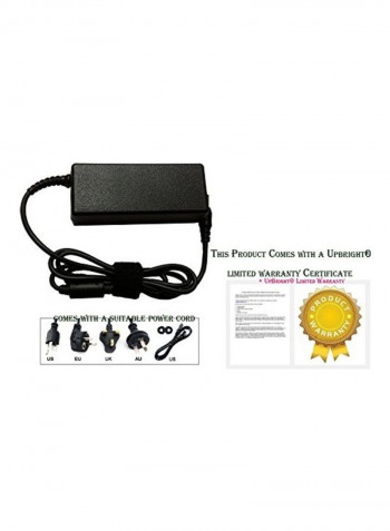 Replacement AC/DC Adapter Black