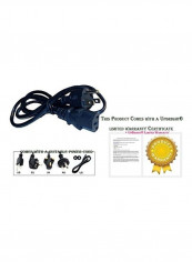 AC In Power Cord Outlet Plug Lead For Technical Pro 1500W Professional Digital Hybrid Amplifier HB1502U HB2502U HB1000 HB-1501 HB3502URIBT HB-3000 3000 Watt BLACK